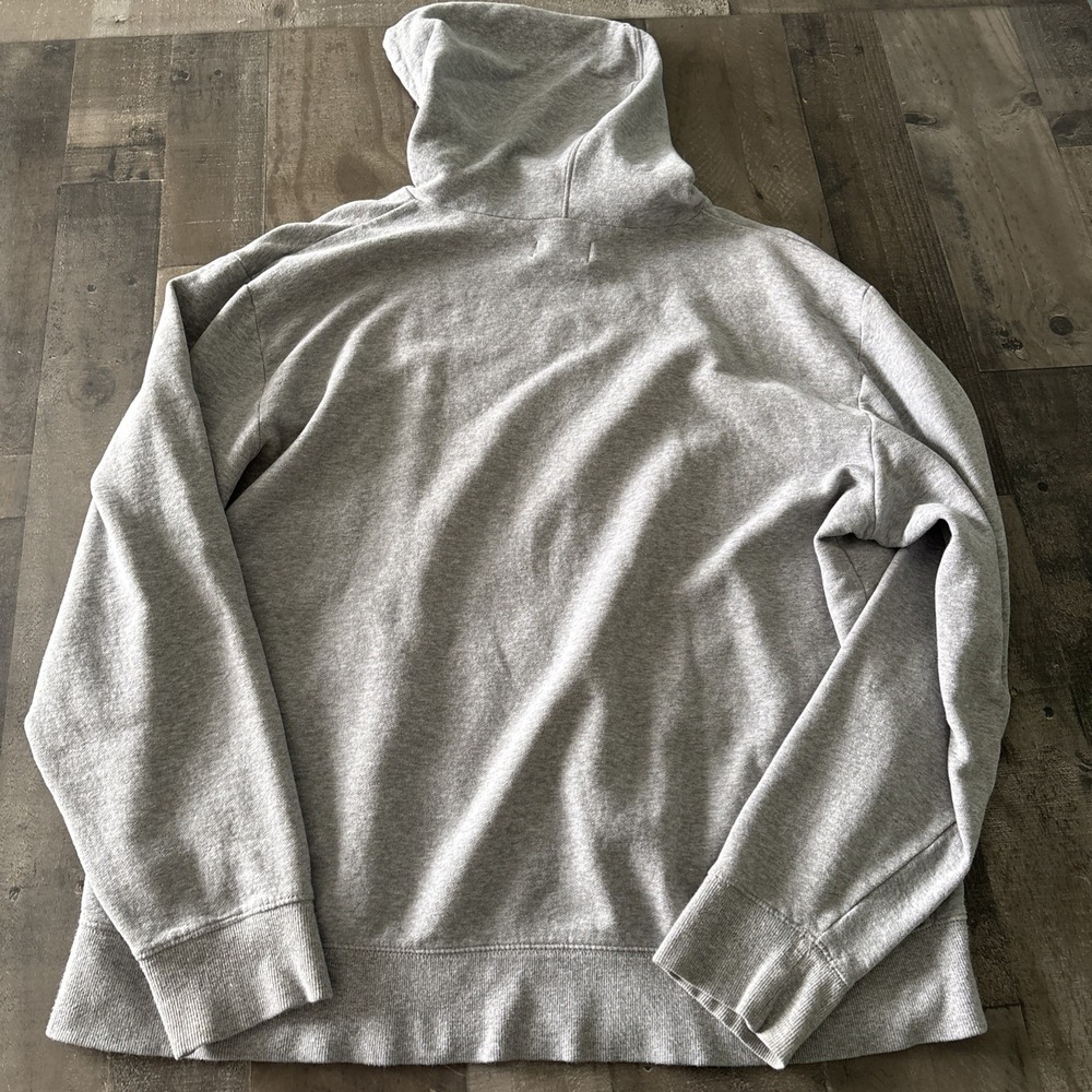 Life Is Good Sweatshirt Hoodie Size XL Stormy Seas Shape Strong Sailors Gray - Picture 8 of 8